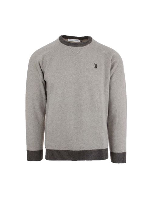Maglia girocollo in lana bicolore US Polo Assn | Maglie | 730252571208